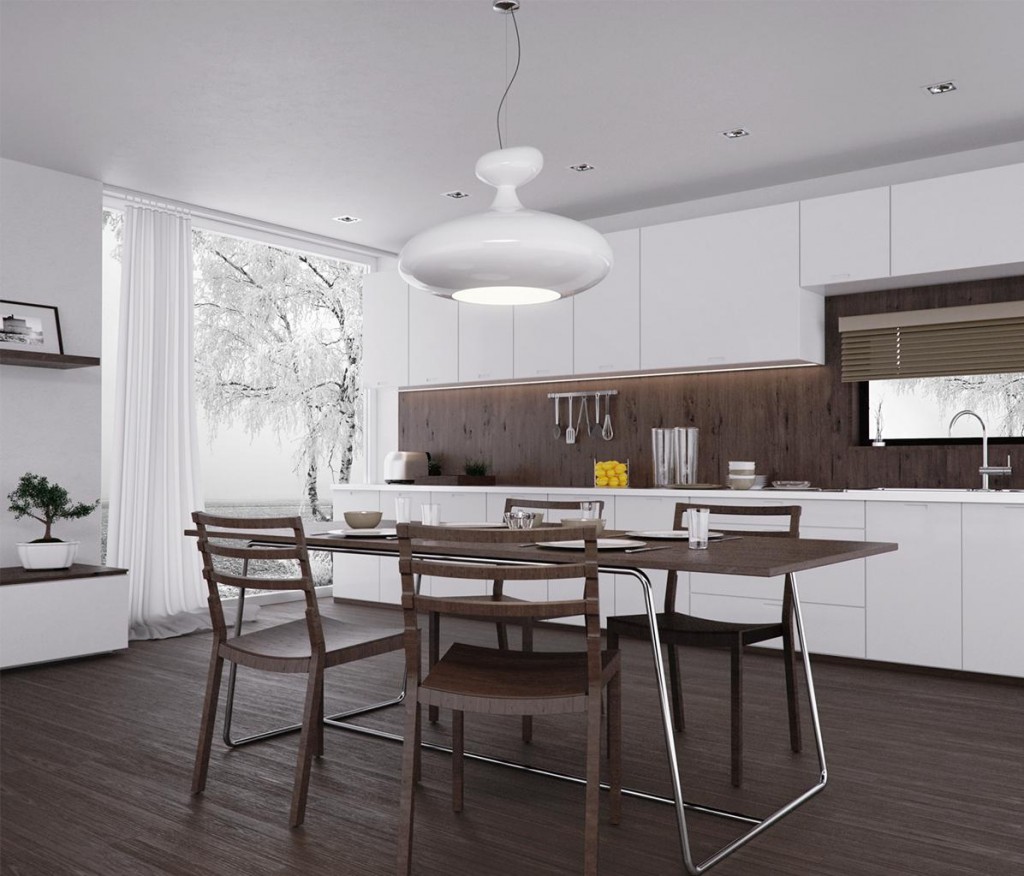 стильная современная кухня