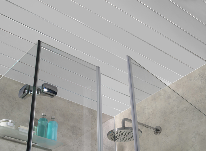 пвх панели на потолке в ванной