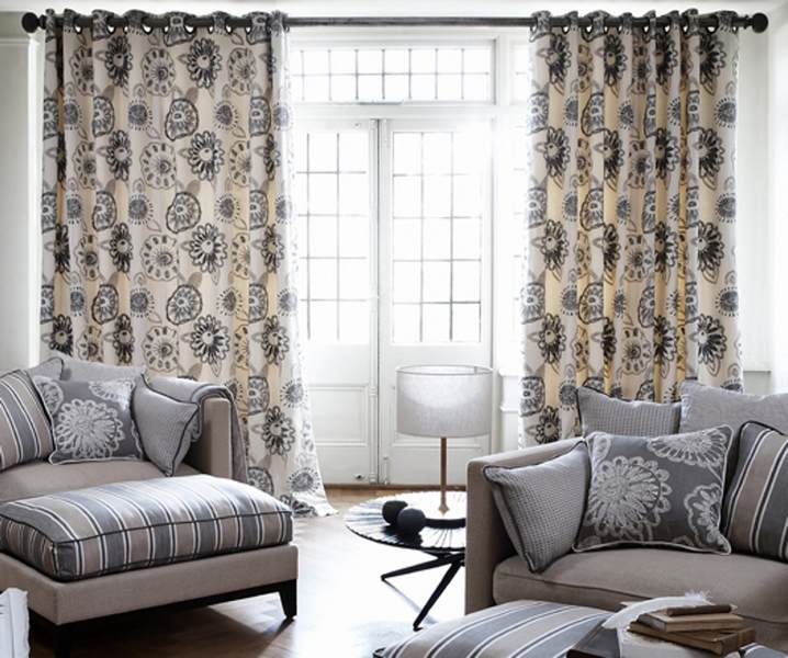 Шторы в стиле хай тек