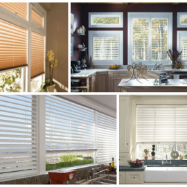 Жалюзи на кухню — (100 фото новинок)