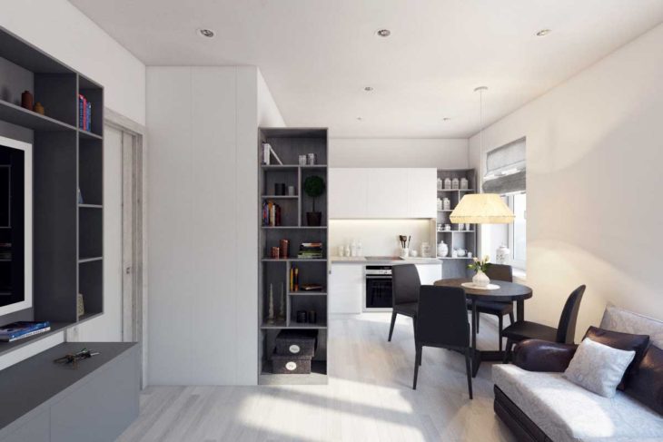 дизайн интерьера квартиры в хрущевке