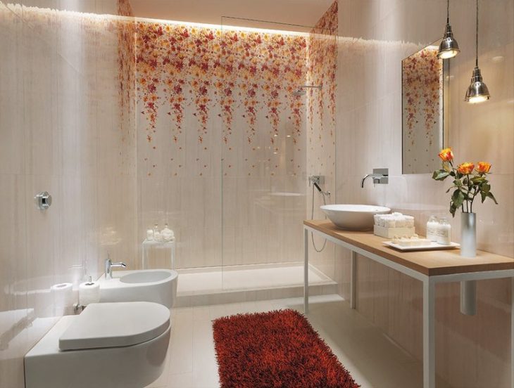 кафельная плитка для ванной комнаты