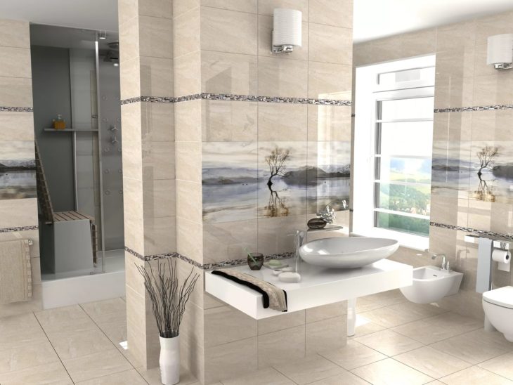 плитка для ванной комнаты 2017