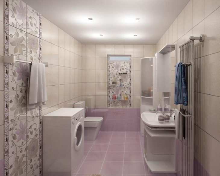 модная плитка для ванной комнаты 2017