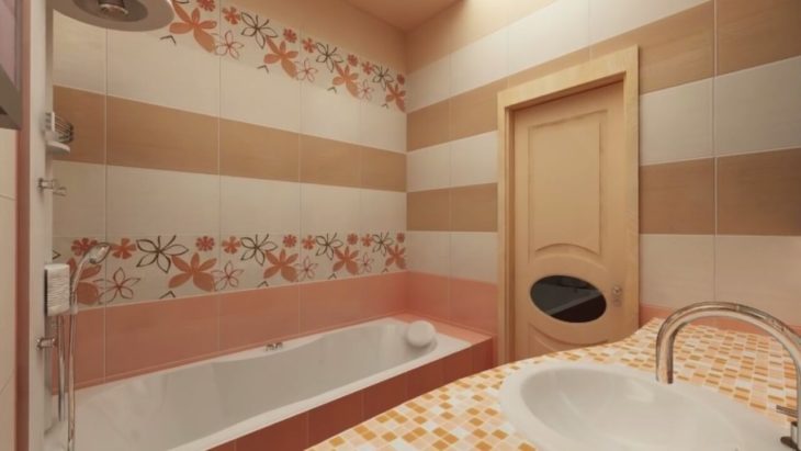 модная плитка для ванной комнаты 2017