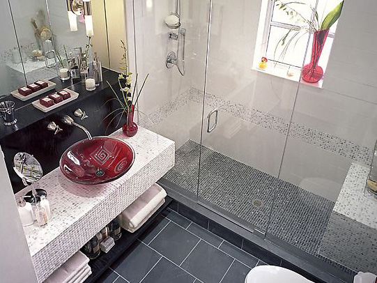 Современные маленькие ванные комнаты дизайн - 50 фото идей