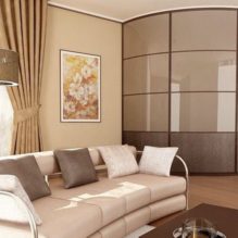 Радиусные шкафы в интерьере. 35 фото идей дизайна